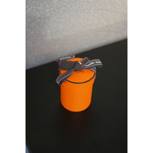 Load image into Gallery viewer, Hermes Funny Ice Cream Twilly Rose Poudre Corail Jaune