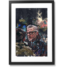 Load image into Gallery viewer, Framed Sartorial Painting No.122 Mr.David Print, 16&quot; X 24&quot;