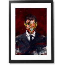 Load image into Gallery viewer, Framed The Man in the Suit Collection No.01 Print, 16&quot; X 24&quot;