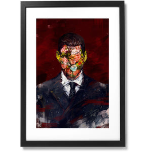 Framed The Man in the Suit Collection No.01 Print, 16" X 24"