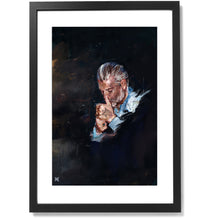 Load image into Gallery viewer, Framed Sartorial Painting No.109 Domenico Gianfrate Print, 16&quot; X 24&quot;