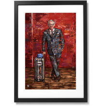 Load image into Gallery viewer, Framed Sartorial Painting No.242 Jim Ockert, 16&quot; X 24&quot;