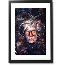 Load image into Gallery viewer, Framed Sartorial Painting No.241 Andy Warhol , 16&quot; X 24&quot;