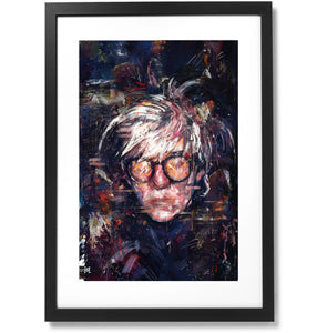 Framed Sartorial Painting No.241 Andy Warhol , 16" X 24"