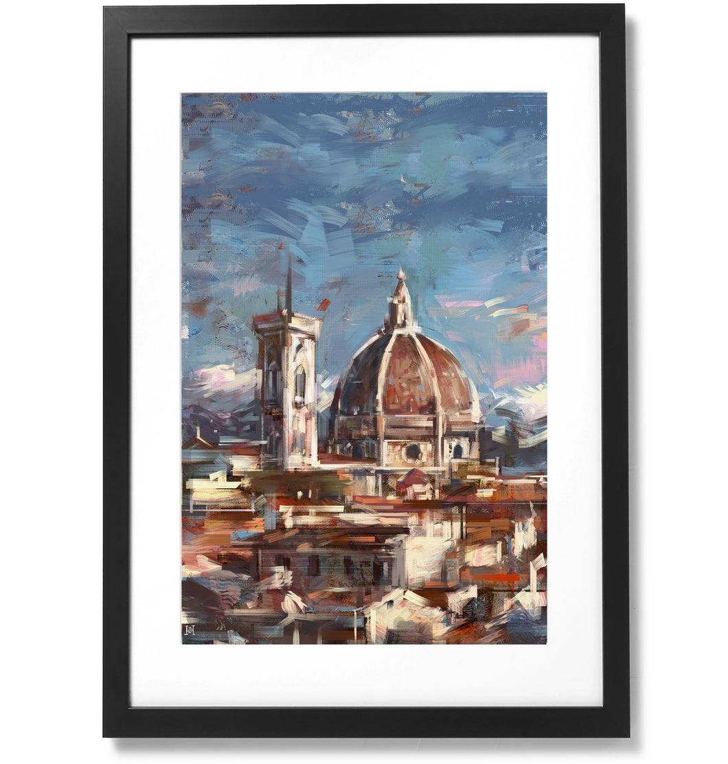 Framed City Collection - Duomo di Firenze Print, 16