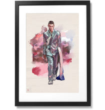 Load image into Gallery viewer, Framed Dior homme 2020 Print, 16&quot; X 24&quot;