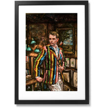 Load image into Gallery viewer, Framed Sartorial Painting No.204 Jack Carlson Print, 16&quot; X 24&quot;