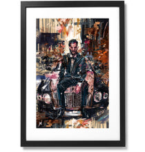 Load image into Gallery viewer, Framed Sartorial Painting No.83 Matthew Zorpas Print, 16&quot; X 24&quot;